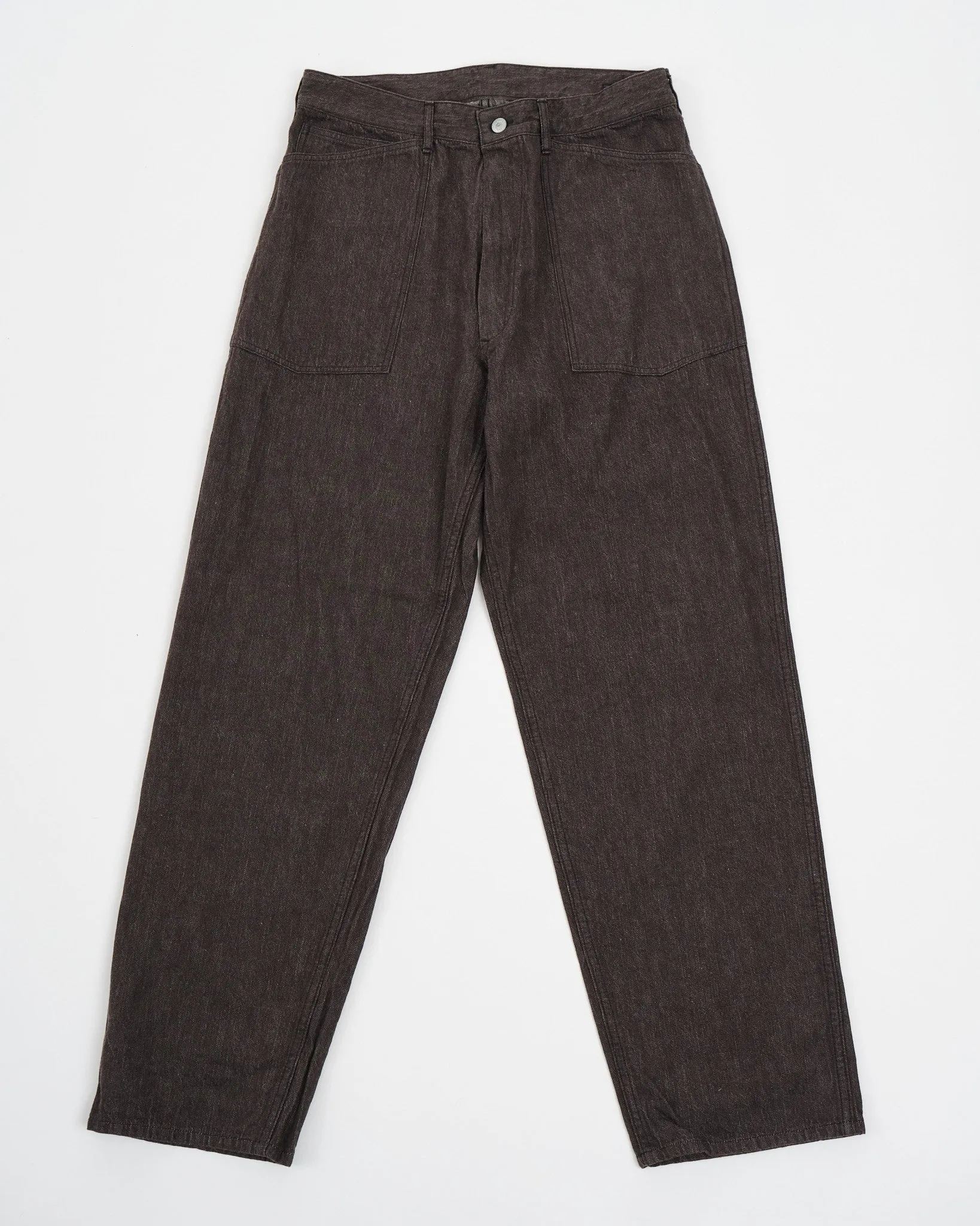 35 Backleback Baker Pants Brown One Wash