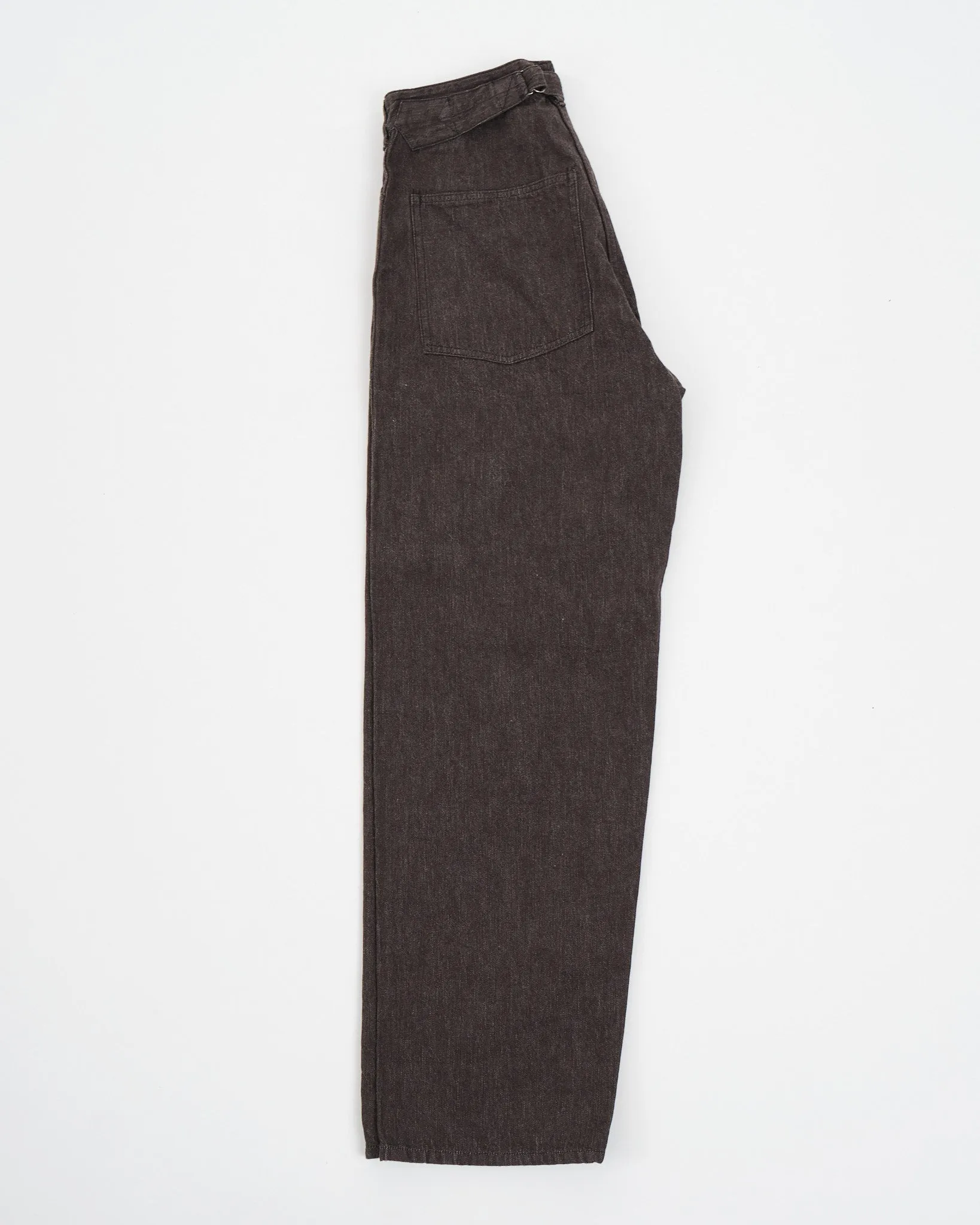 35 Backleback Baker Pants Brown One Wash