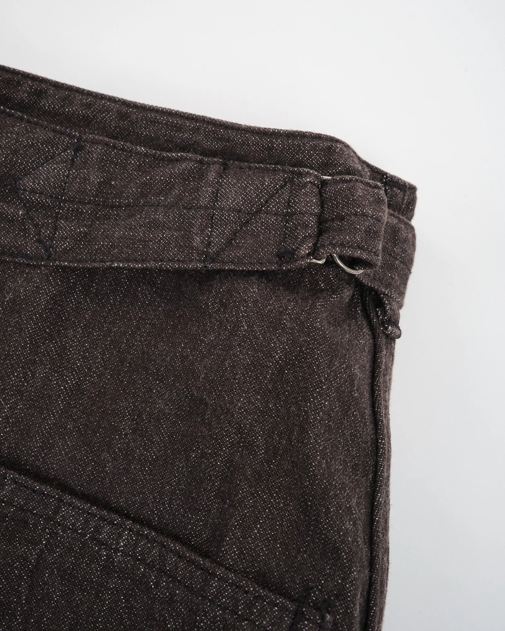 35 Backleback Baker Pants Brown One Wash