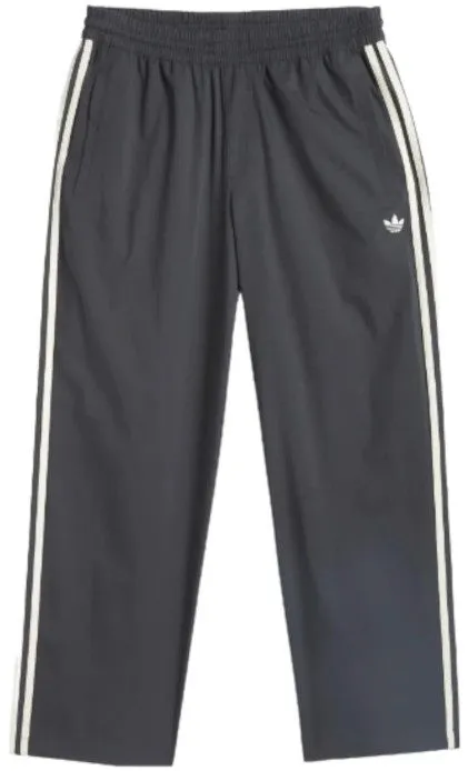 Adidas Superfire Track Pants / Carbon / Ivory