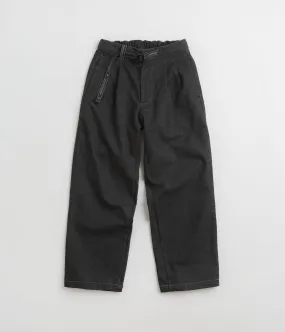 and wander x Maison Kitsune Cotton Wool Pants - Charcoal