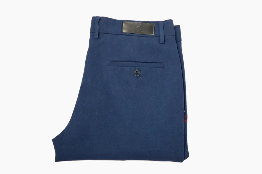 Au Noir Stretch Pant | Wesson Lancaster Navy