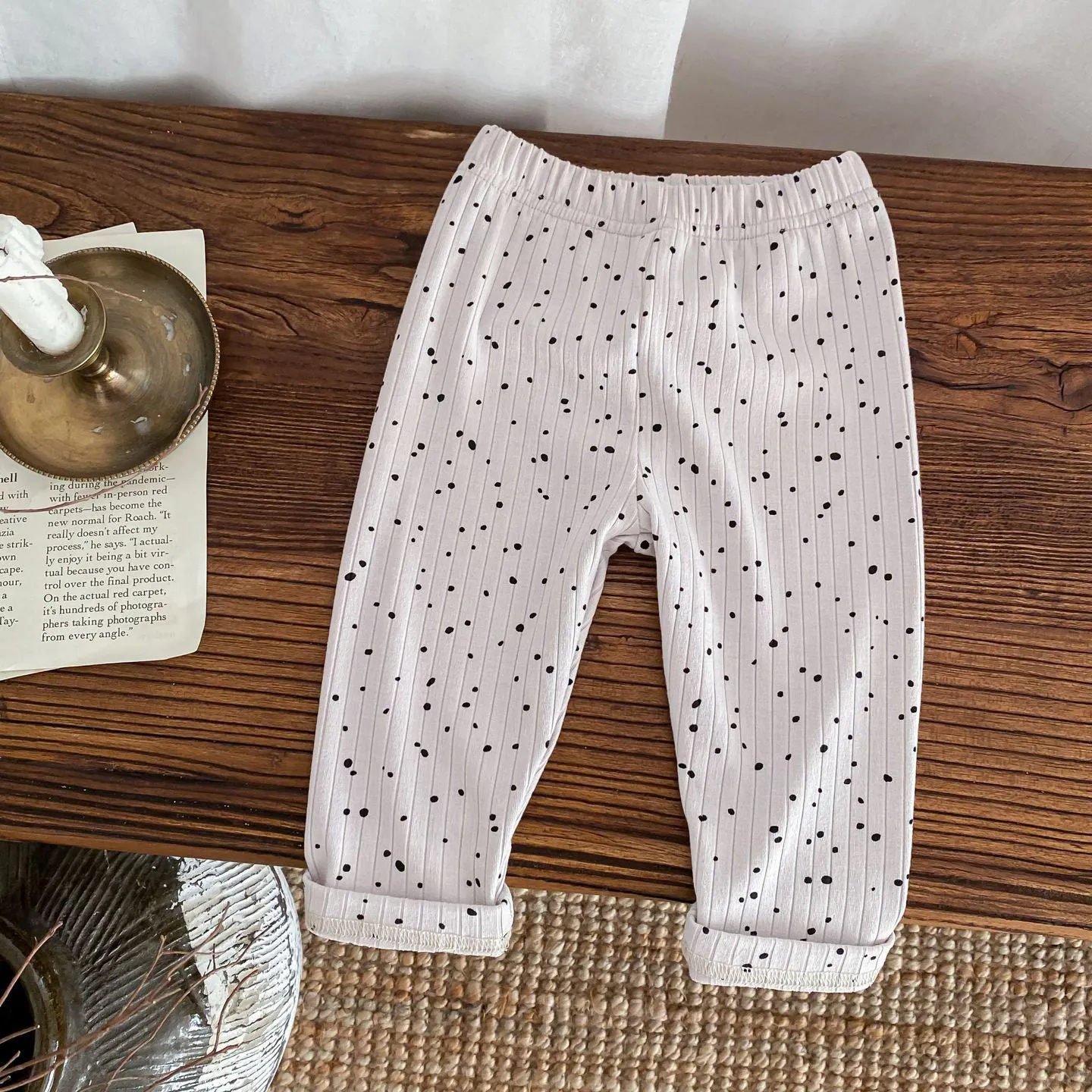 Baby Kid Girls Polka dots Print Pants Wholesale 24030184