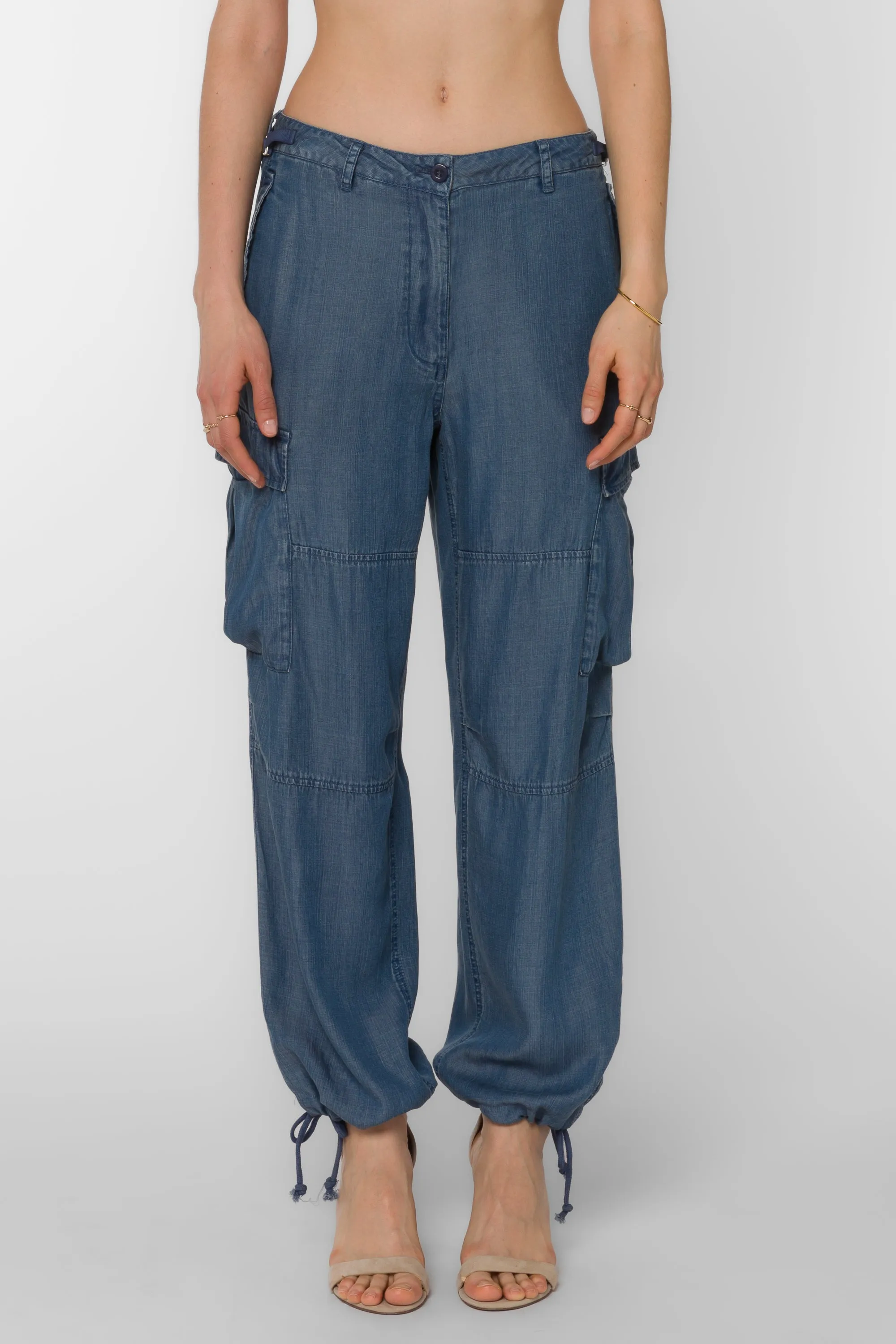 Baylor Calva Blue Pants