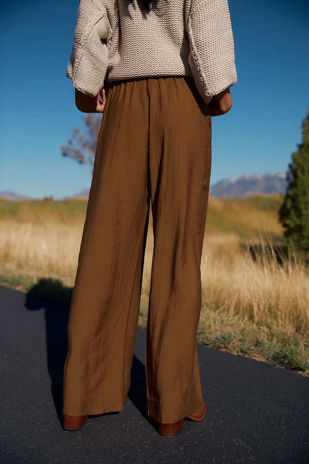 Bronze Flowy Pants