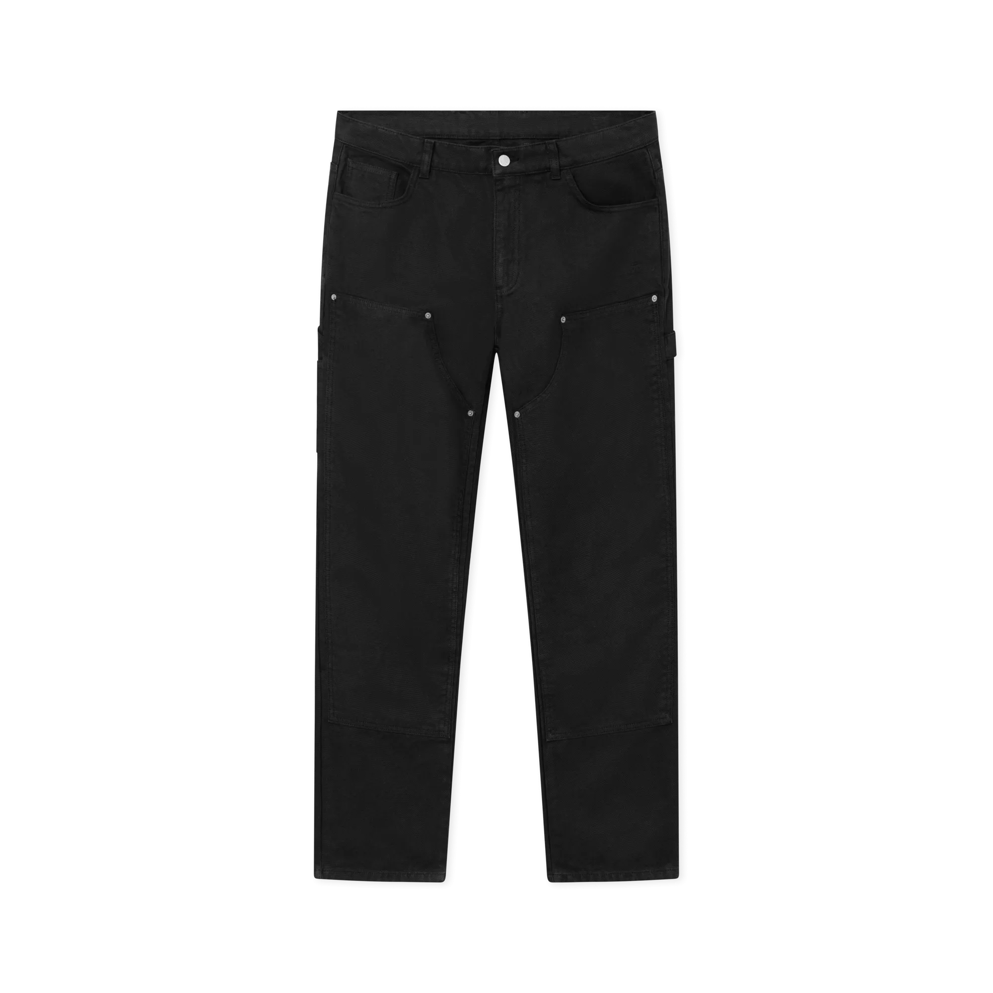 Chris Canvas Pants - Black