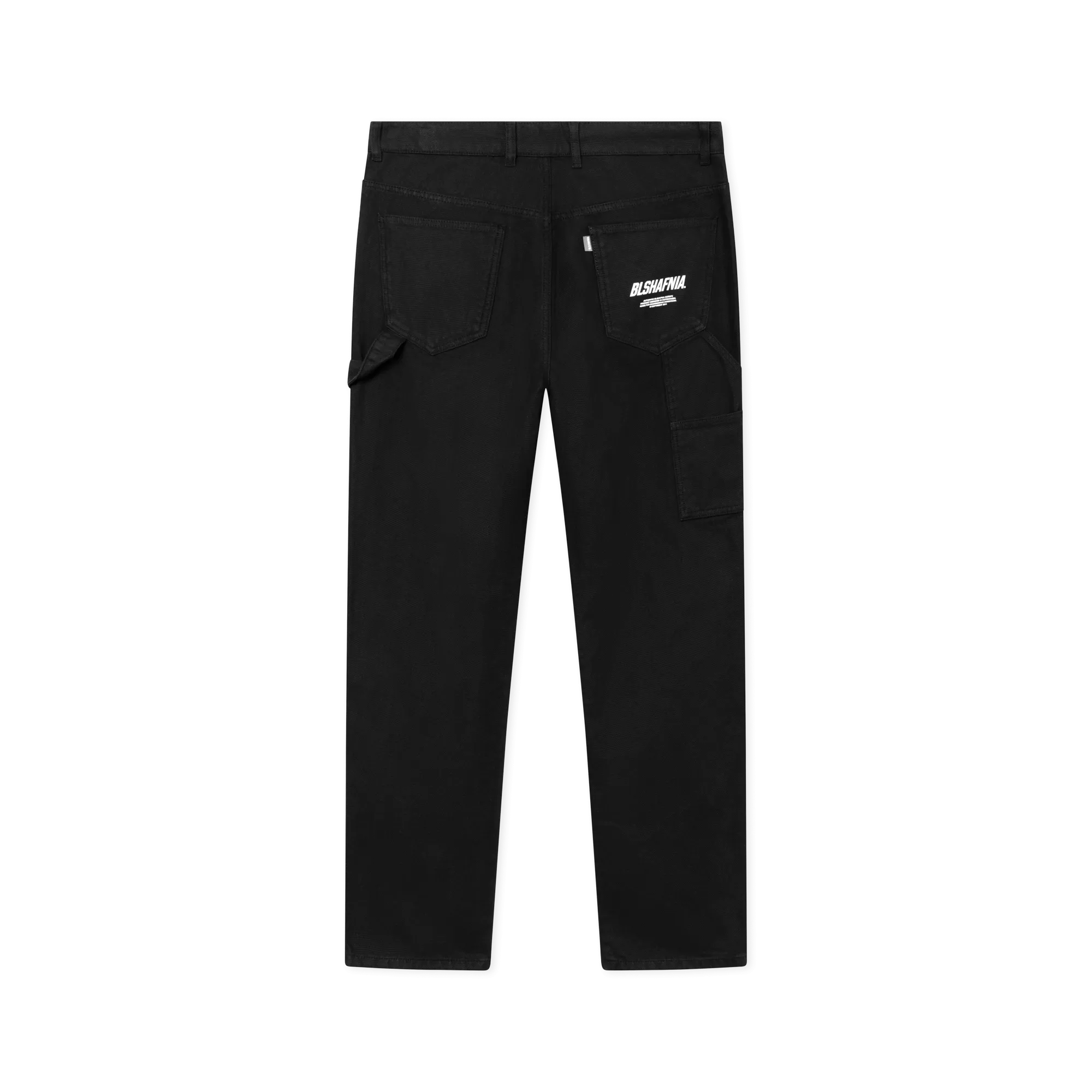 Chris Canvas Pants - Black