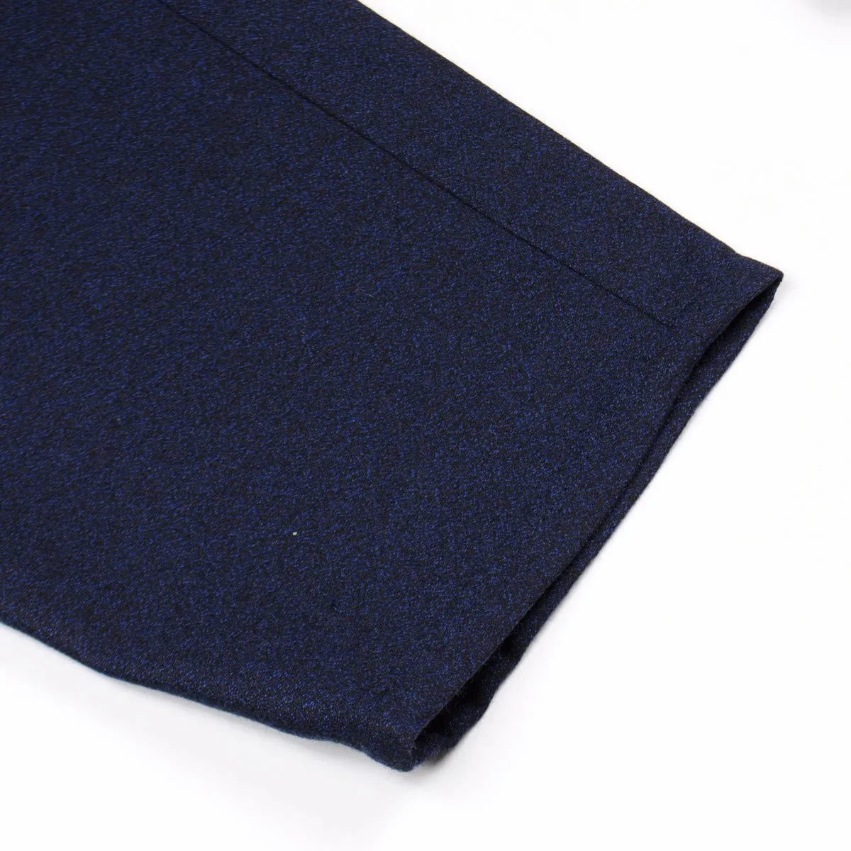 Coltesse - Antares Wool Trousers - Black / Blue