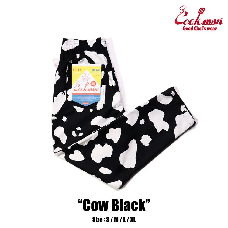 Cookman Chef Pants - Cow : Black