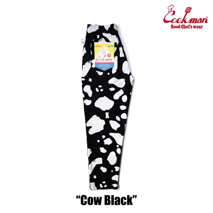 Cookman Chef Pants - Cow : Black