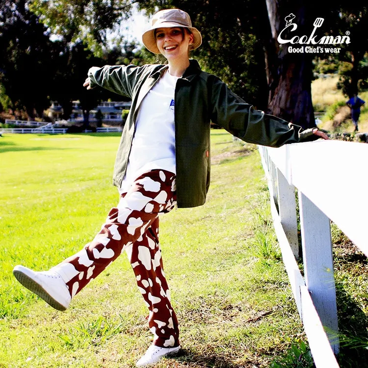 Cookman Chef Pants - Cow : Brown