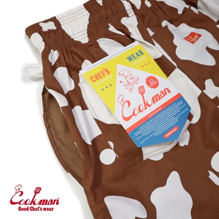 Cookman Chef Pants - Cow : Brown