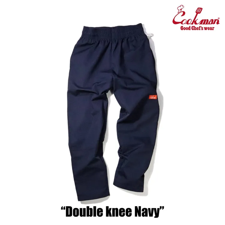 Cookman Chef Pants - Double Knee Ripstop : Navy