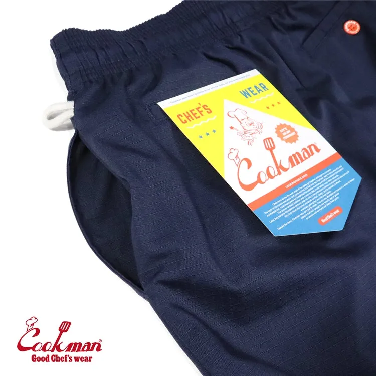 Cookman Chef Pants - Double Knee Ripstop : Navy