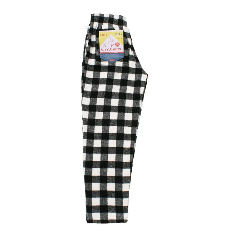 Cookman Chef Pants - Nel Buffalo Plaid : White