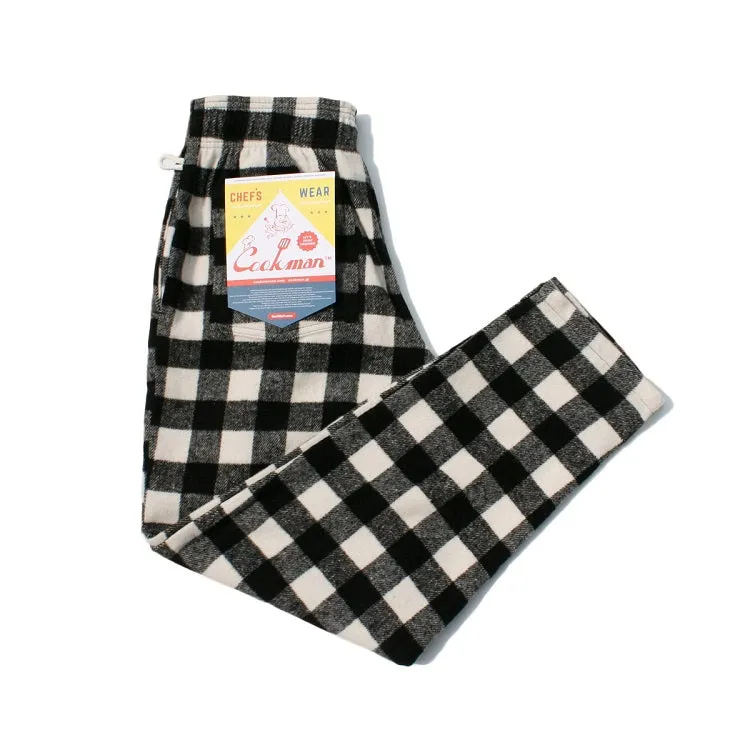 Cookman Chef Pants - Nel Buffalo Plaid : White