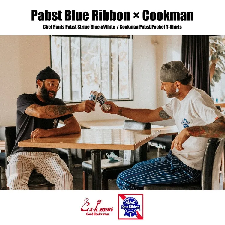 Cookman Chef Pants - Pabst Stripe : Blue