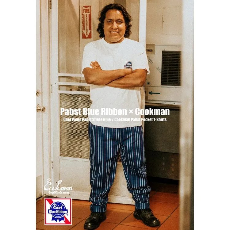 Cookman Chef Pants - Pabst Stripe : Blue