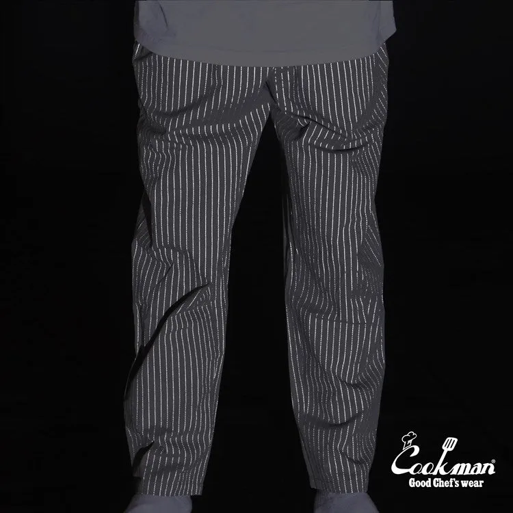 Cookman Chef Pants - Reflective Stripe : Gray