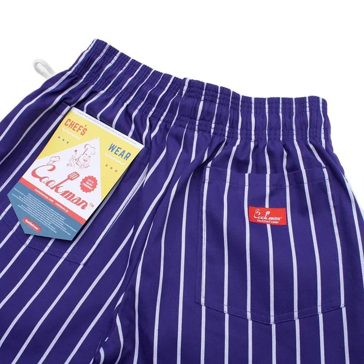 Cookman Chef Pants - Stripe : Purple