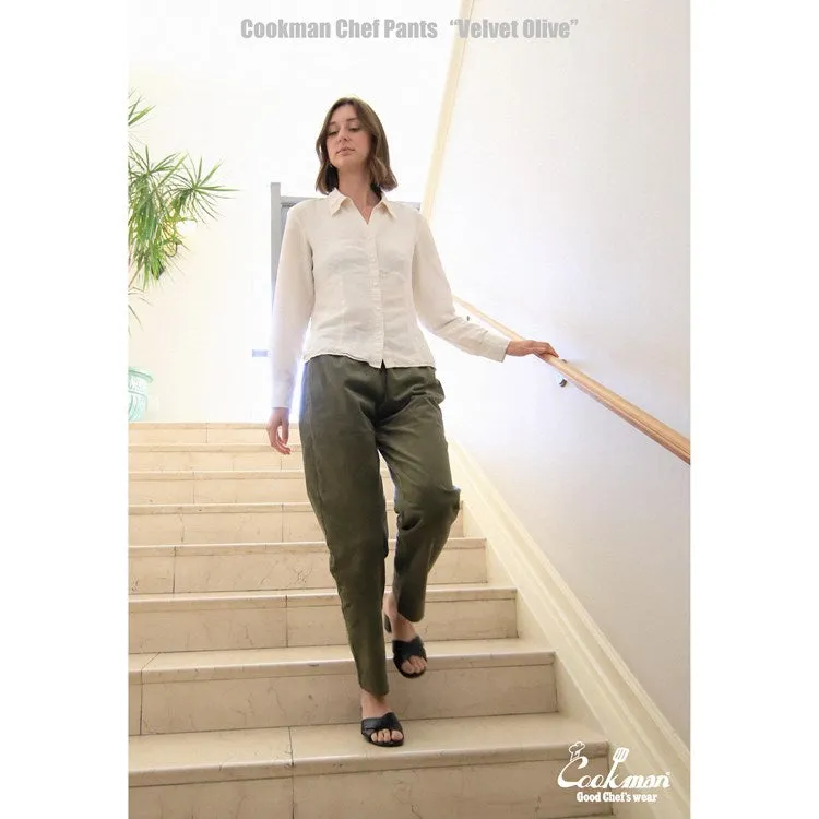 Cookman Chef Pants - Velvet : Olive