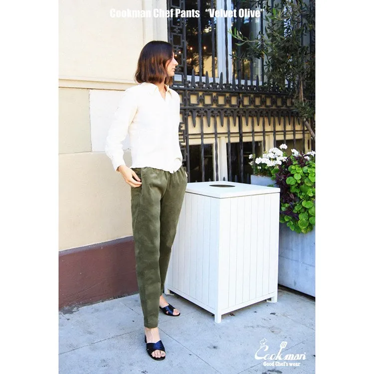 Cookman Chef Pants - Velvet : Olive