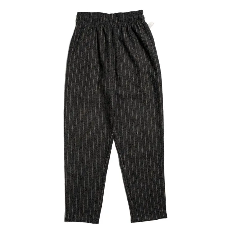 Cookman Chef Pants - Wool Mix Stripe : Gray