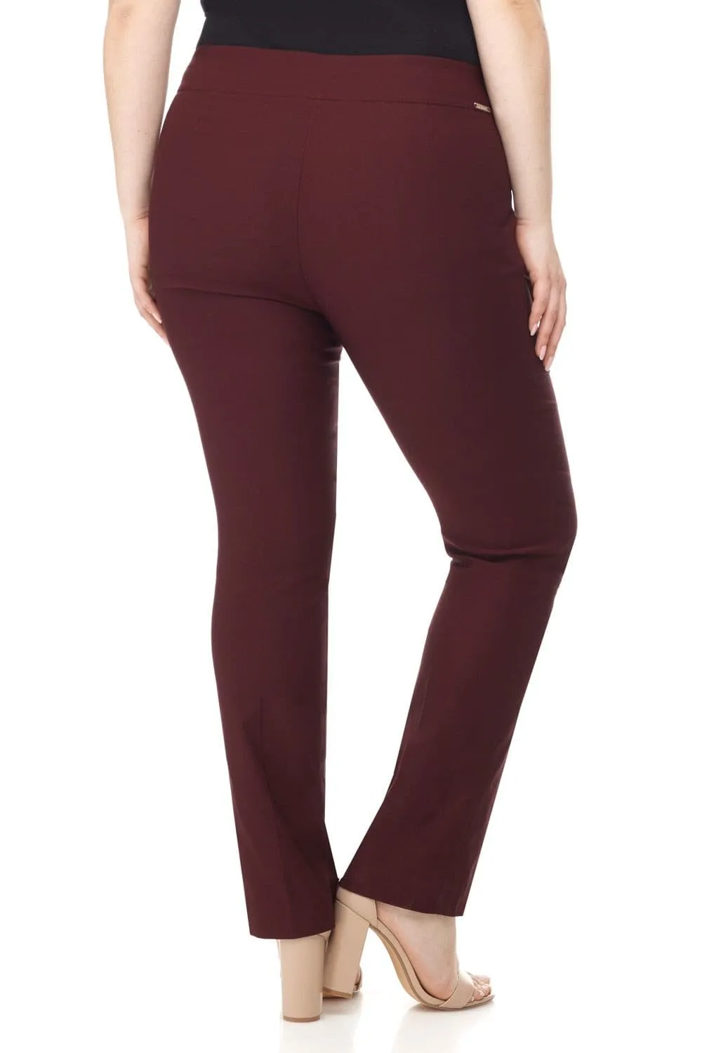 Curvy Tummy Control Straight Leg Pants