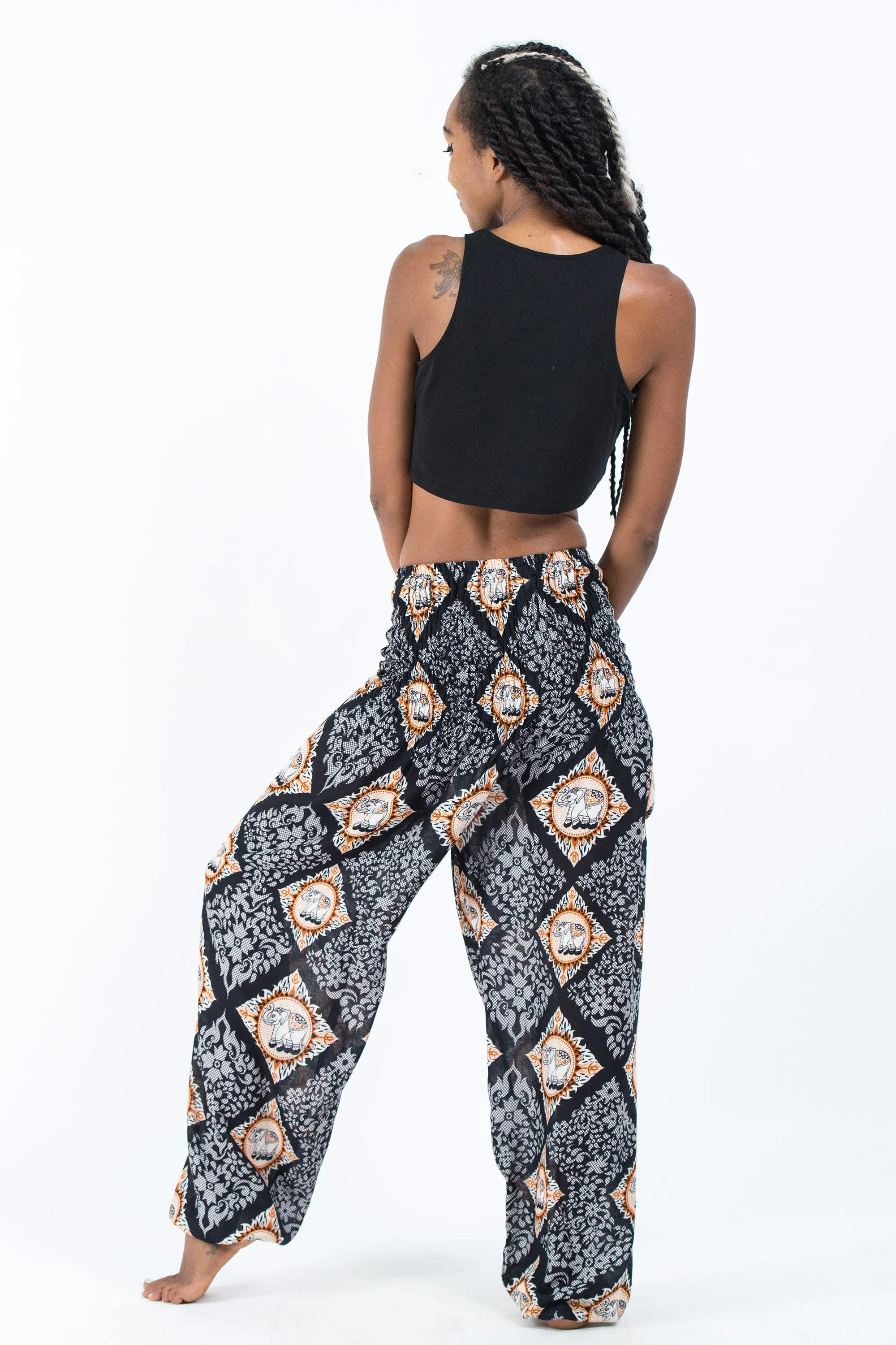 Diamond Elephant Women's Elephant Pants in Black