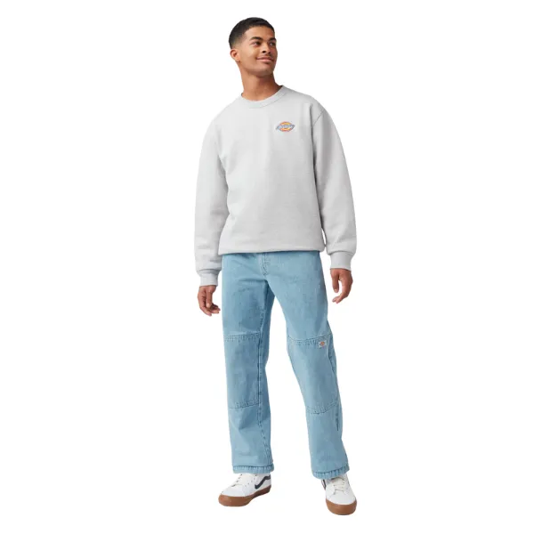 Dickies Loose Fit Double Knee Jeans - Light Denim