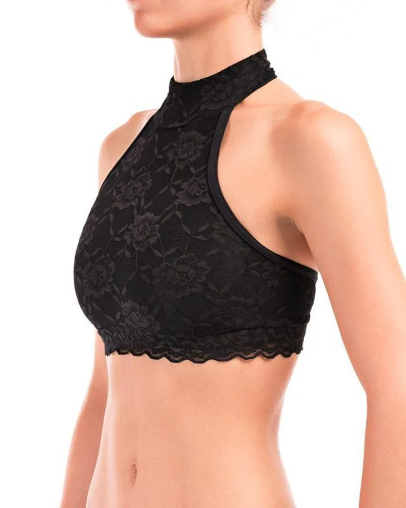 Dragonfly Lisette Top - Lace Black