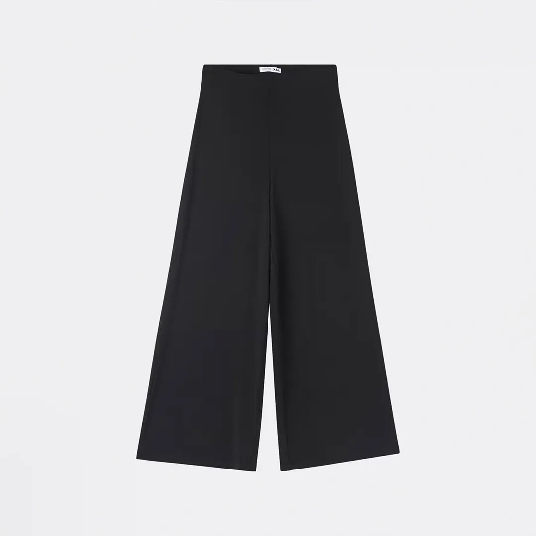 Elastic Waist Cullote Trousers