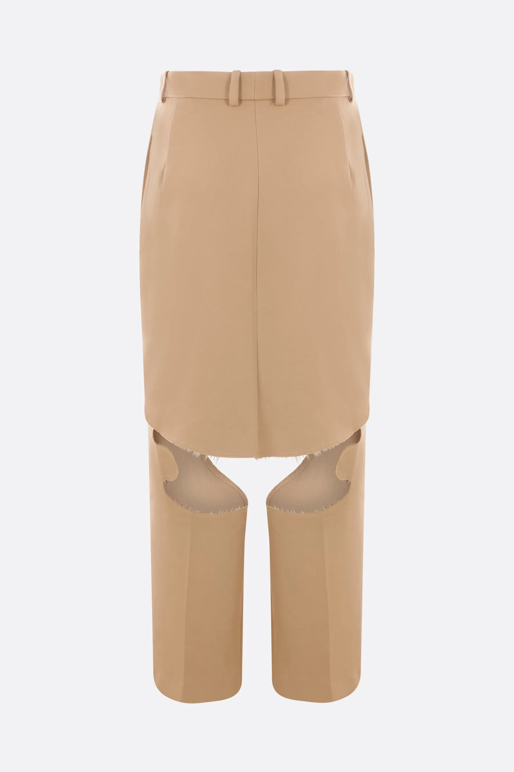 Eolica twill skirt pants