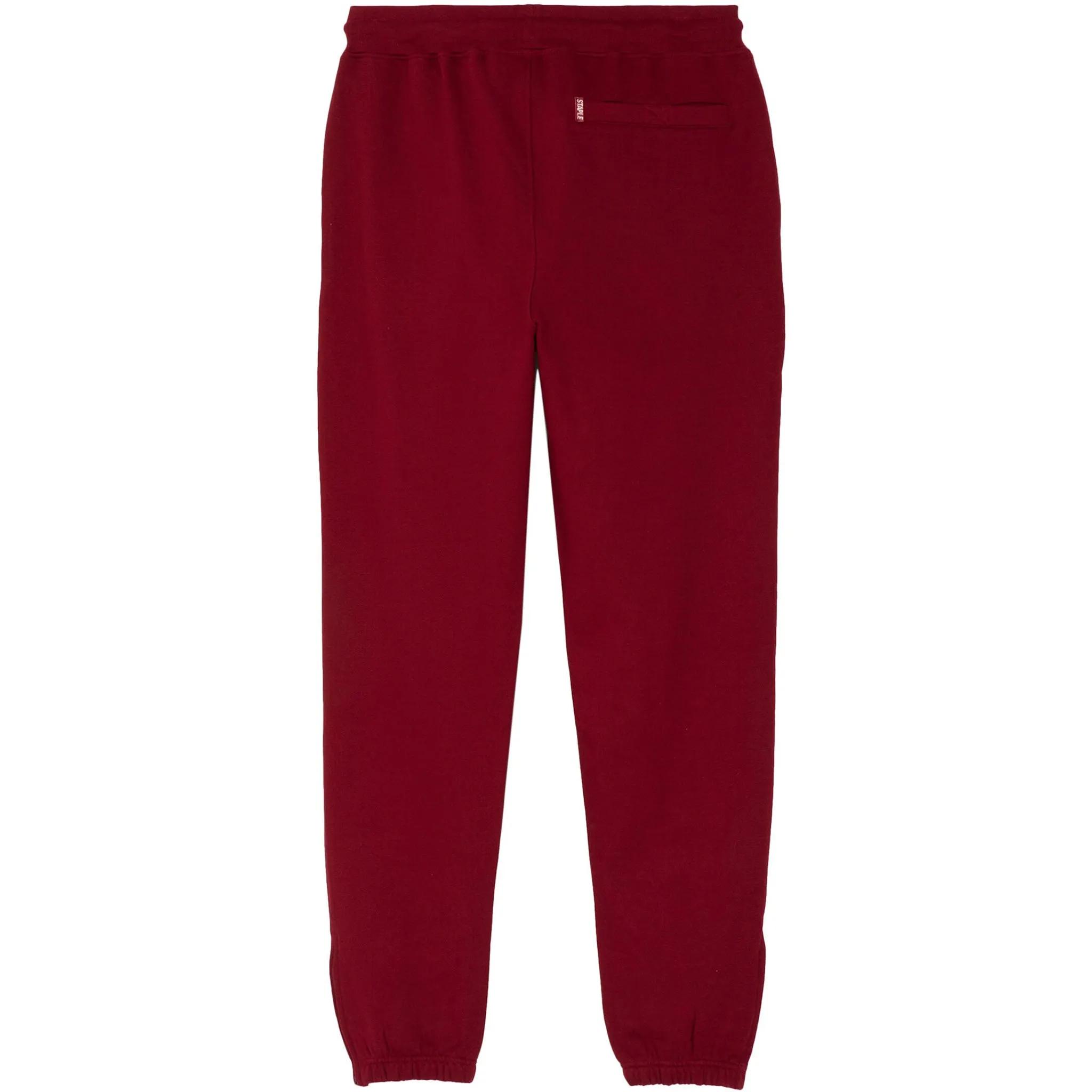 FLOCK LOGO SWEATPANT (Burgundy)