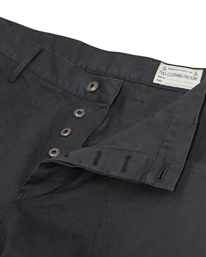 Fullcount Black Twill USN trouser