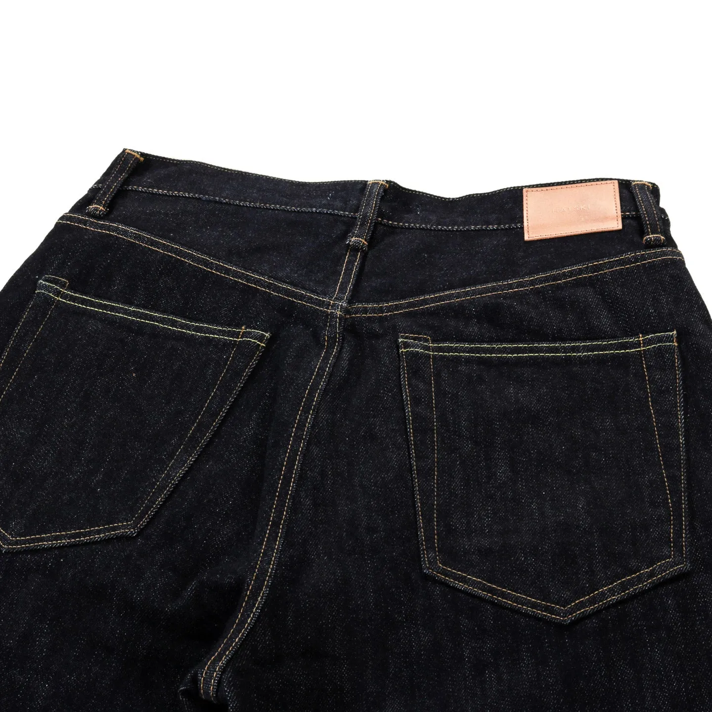 HATSKI REGULAR TAPERED DENIM ONE WASH