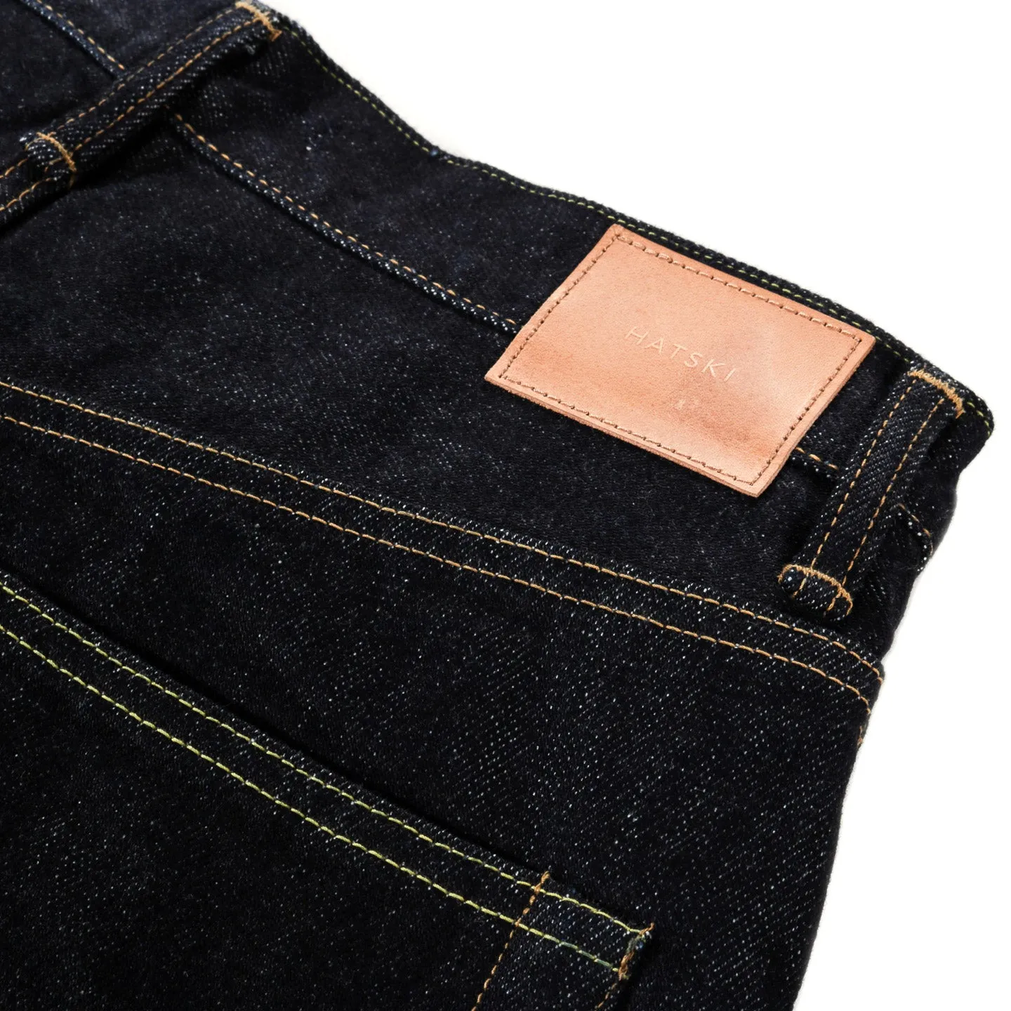 HATSKI REGULAR TAPERED DENIM ONE WASH