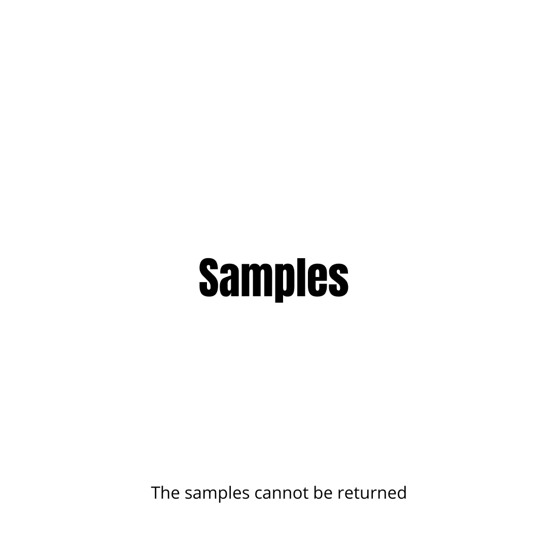 Hi Human Trousers - Samples