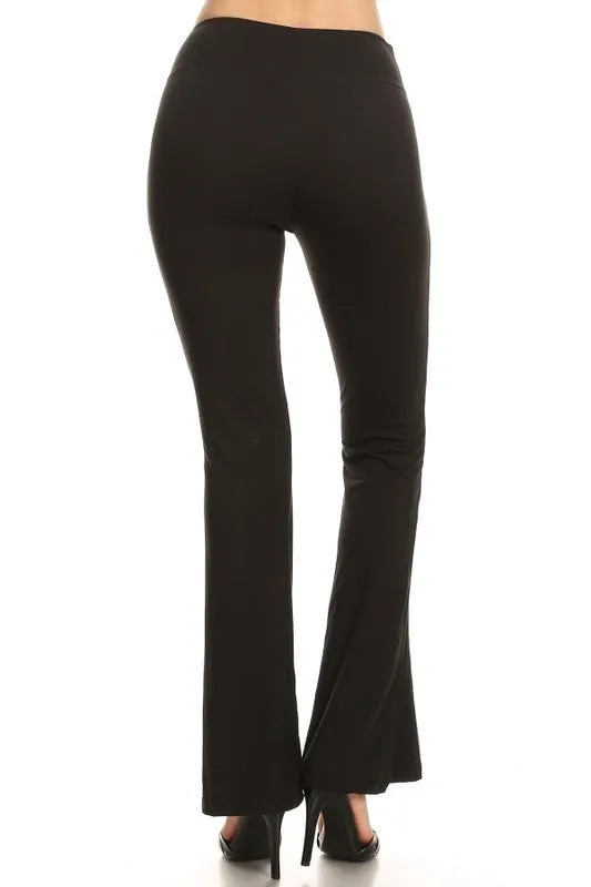 HIGH WAIST FLARE LEGGINGS