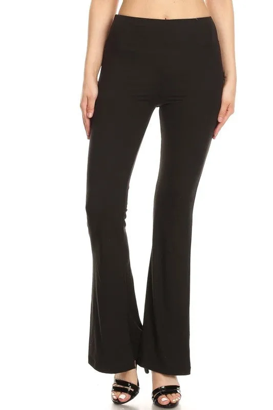 HIGH WAIST FLARE LEGGINGS