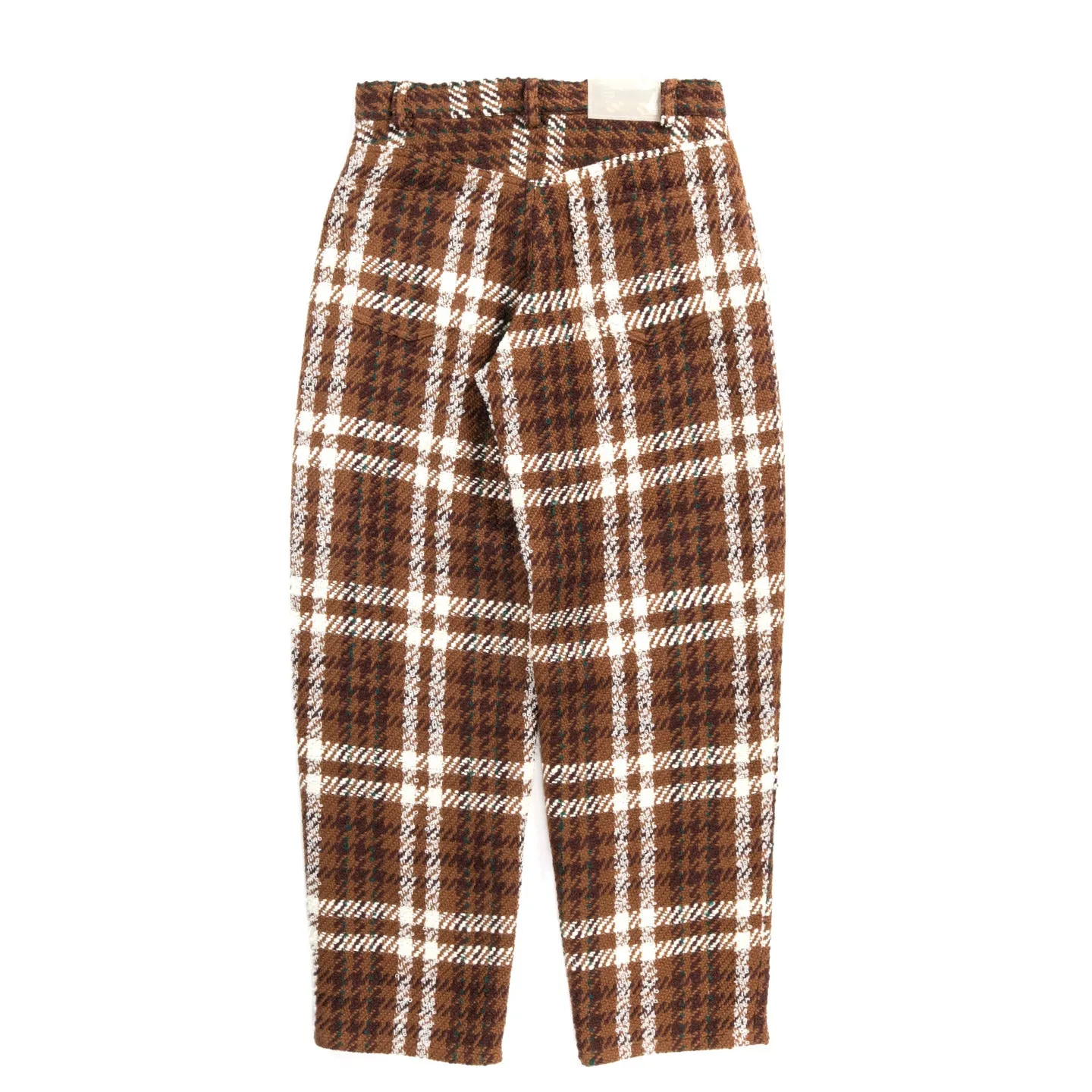 INTERNATIONAL GALLERY BEAMS BUGGY PANTS BROWN CHECK