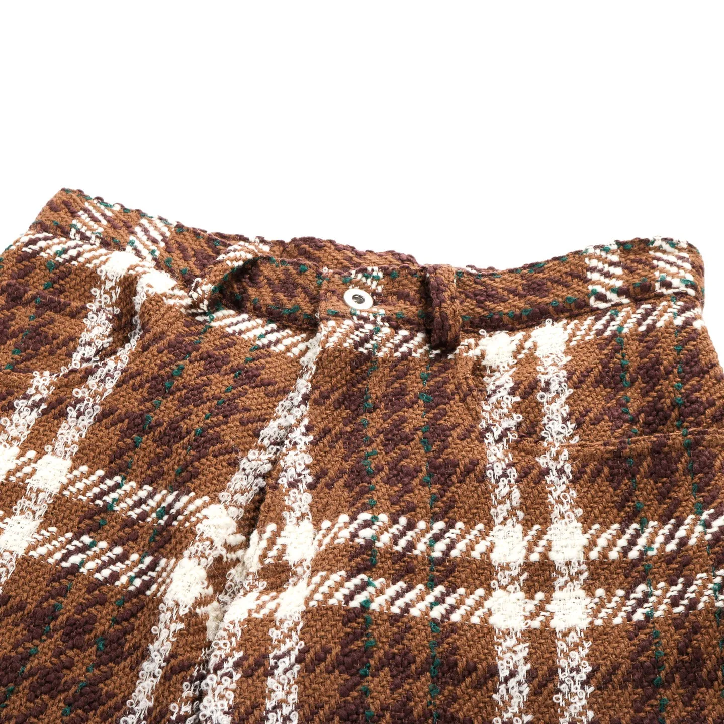 INTERNATIONAL GALLERY BEAMS BUGGY PANTS BROWN CHECK