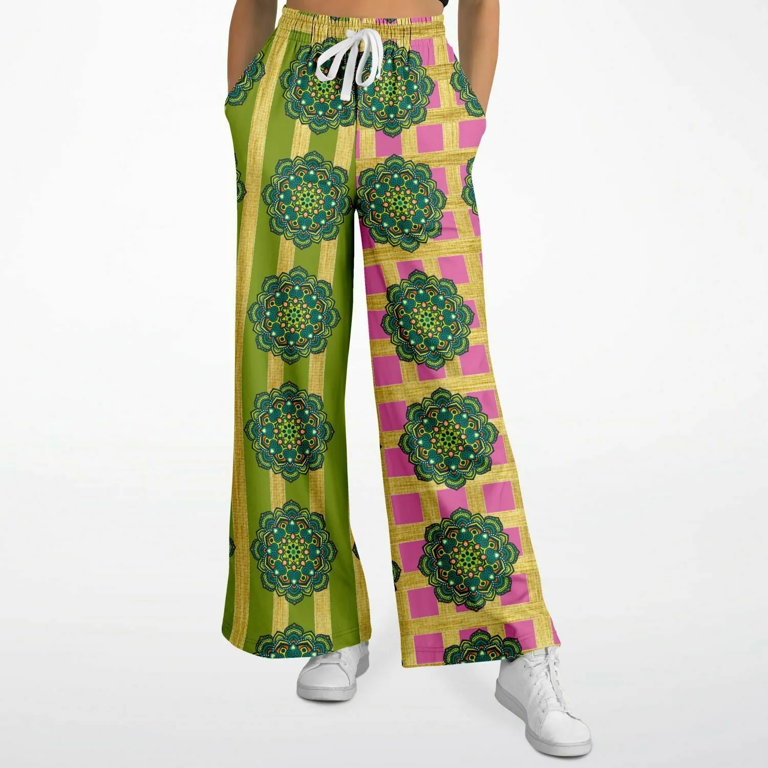 Jambalaya Eco-Poly Stretchy Phat Bellbottoms