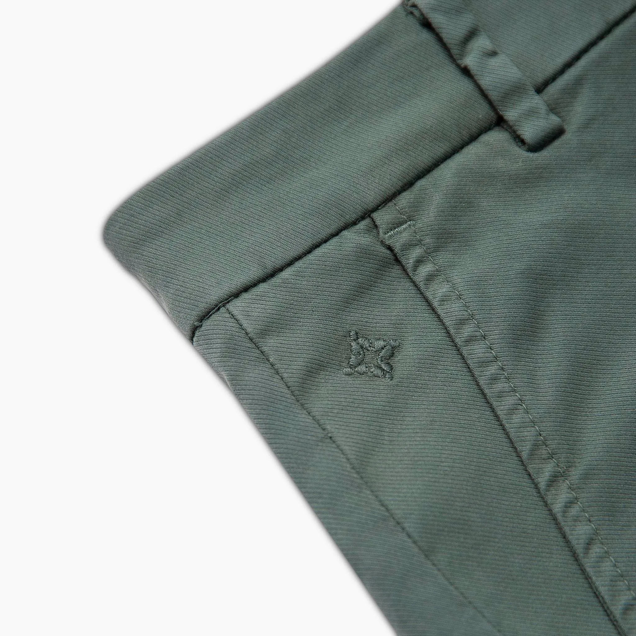 K-Chinos GD denim natural twill stretch (green valley)