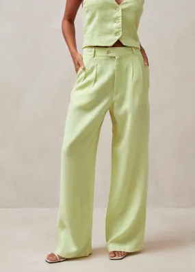 Kaede Green Pants