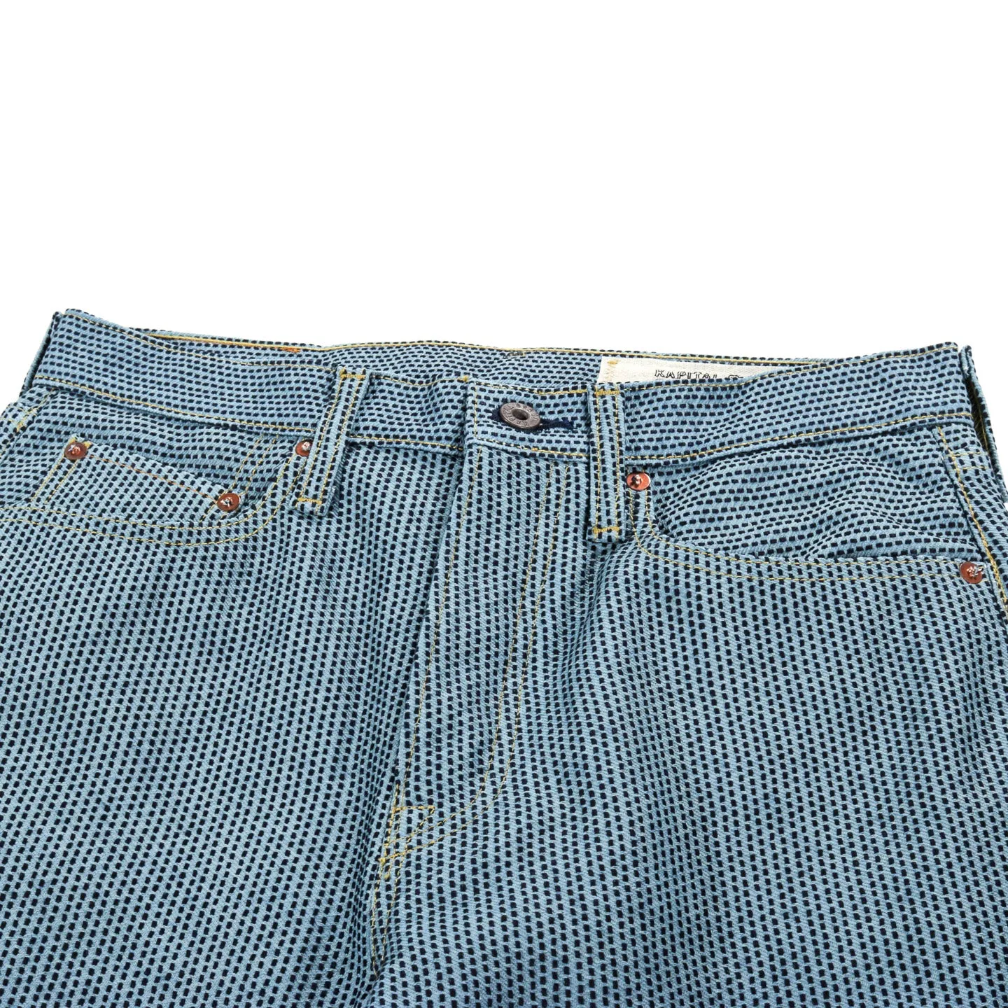 KAPITAL CENTURY DENIM NO.3-S A 5P MONKEY CISCO