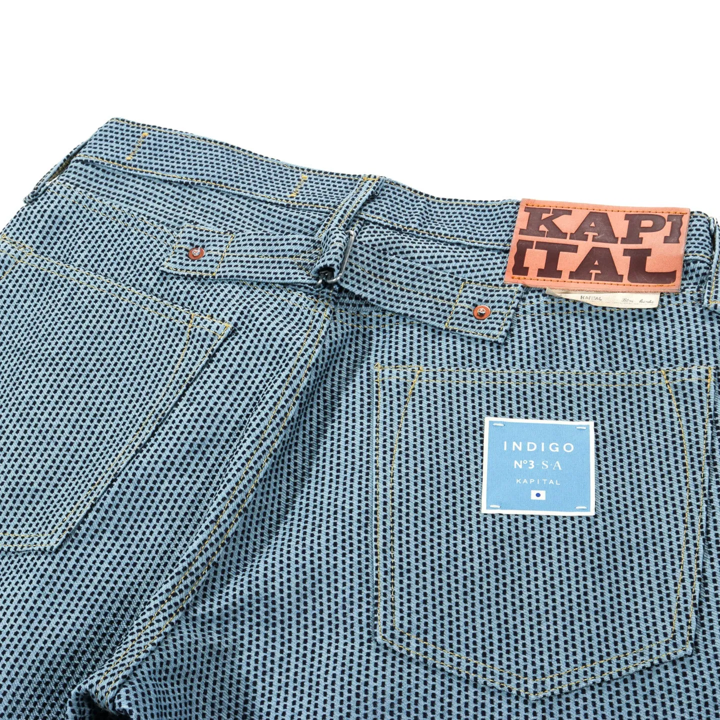 KAPITAL CENTURY DENIM NO.3-S A 5P MONKEY CISCO