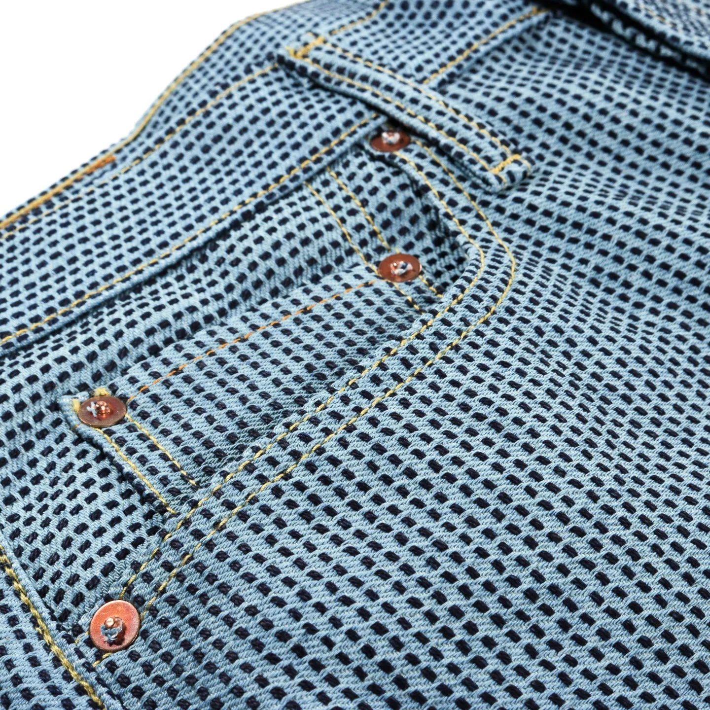 KAPITAL CENTURY DENIM NO.3-S A 5P MONKEY CISCO