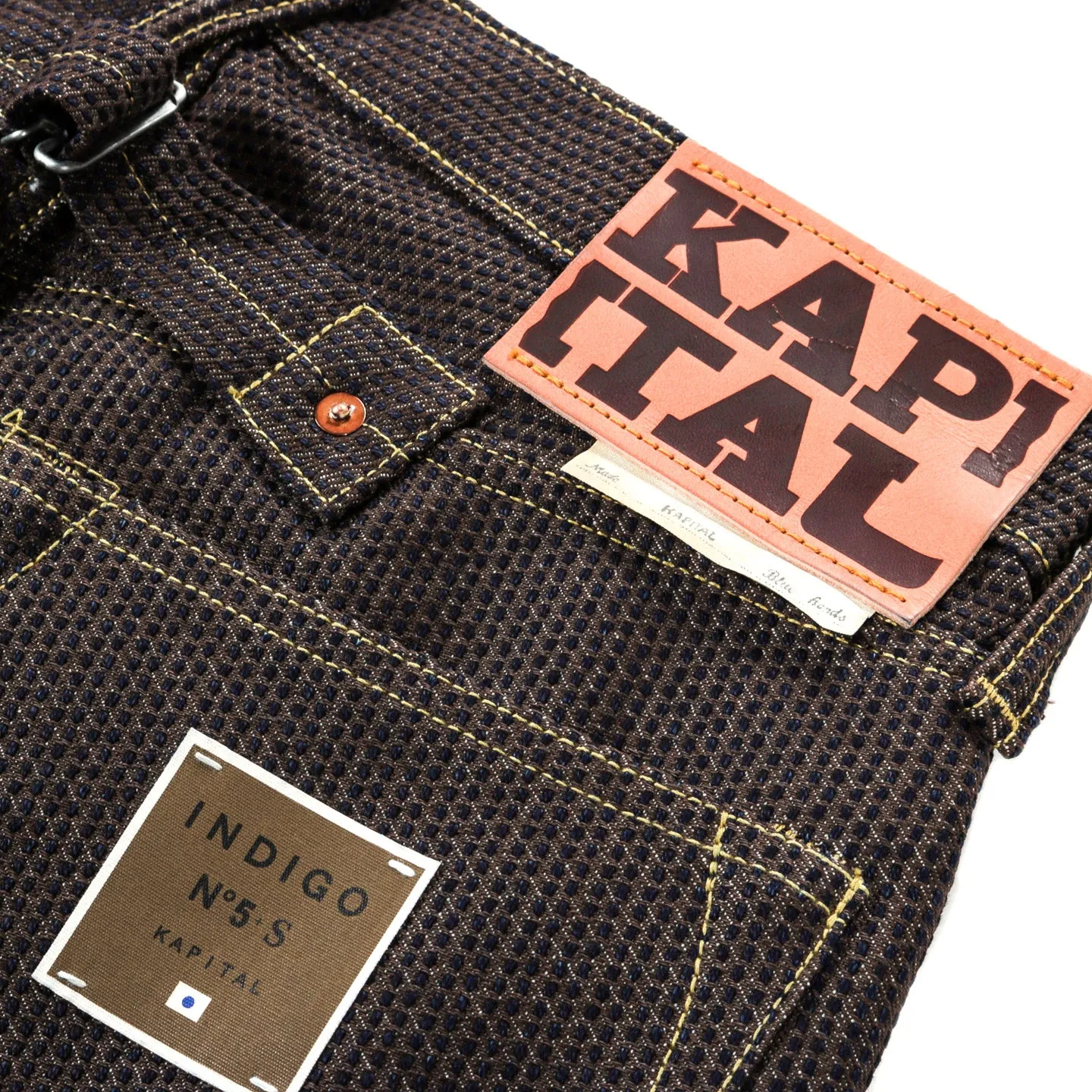 KAPITAL CENTURY DENIM NO.5-S MONKEY CISCO