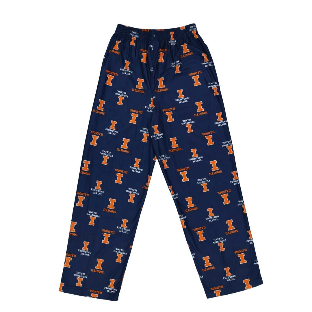 Kids' (Junior) Illinois Fighting Illini Printed Pant (K48LF474)